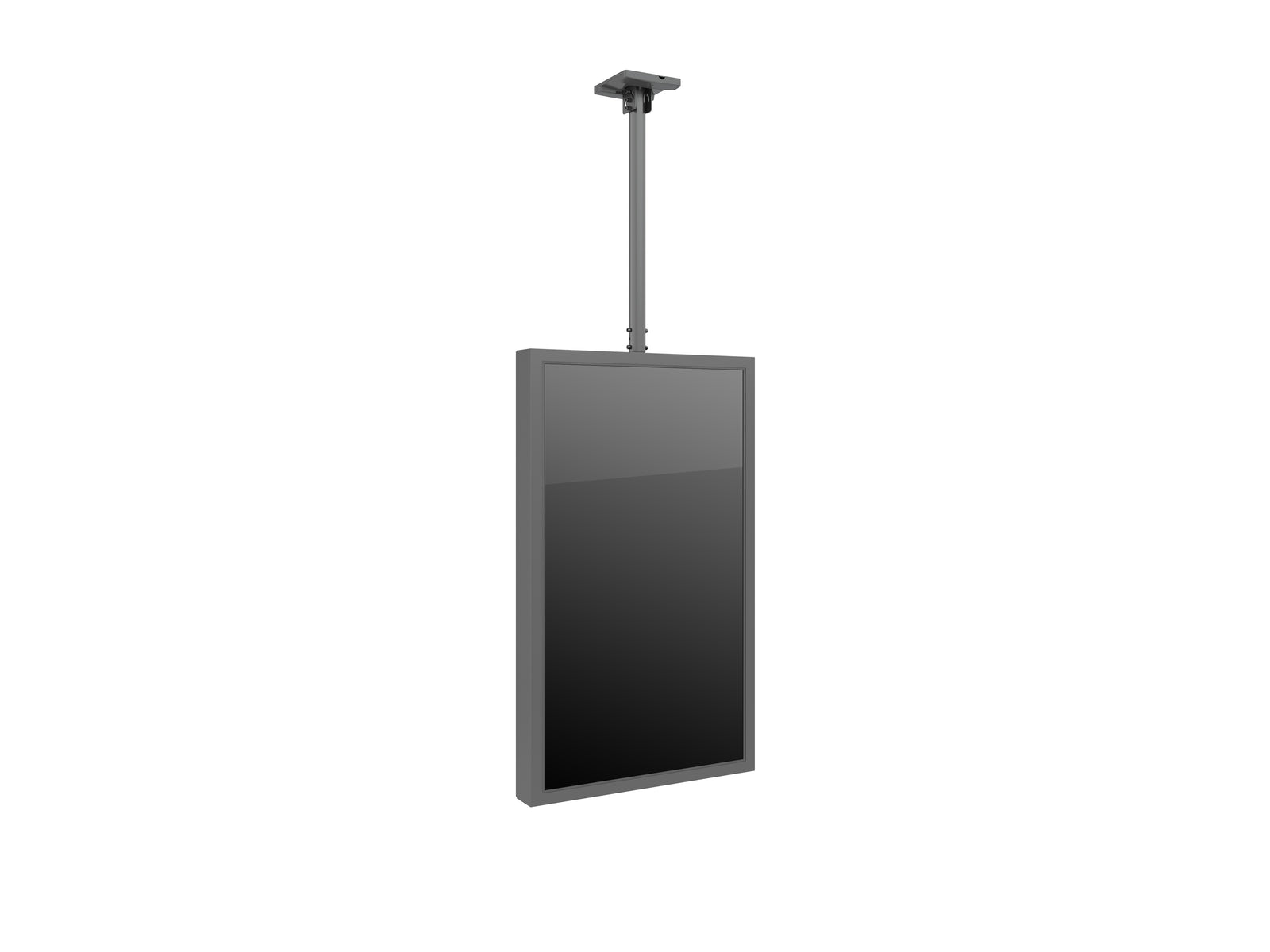 Multibrackets M Pro Series Enclosure 55" High Brightness Ceiling Medium Black Signage Display Enclosures Multibrackets