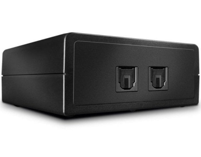 Lindy 2 Port Automatic Optical Audio Switch | 70436 Audio Switch Lindy
