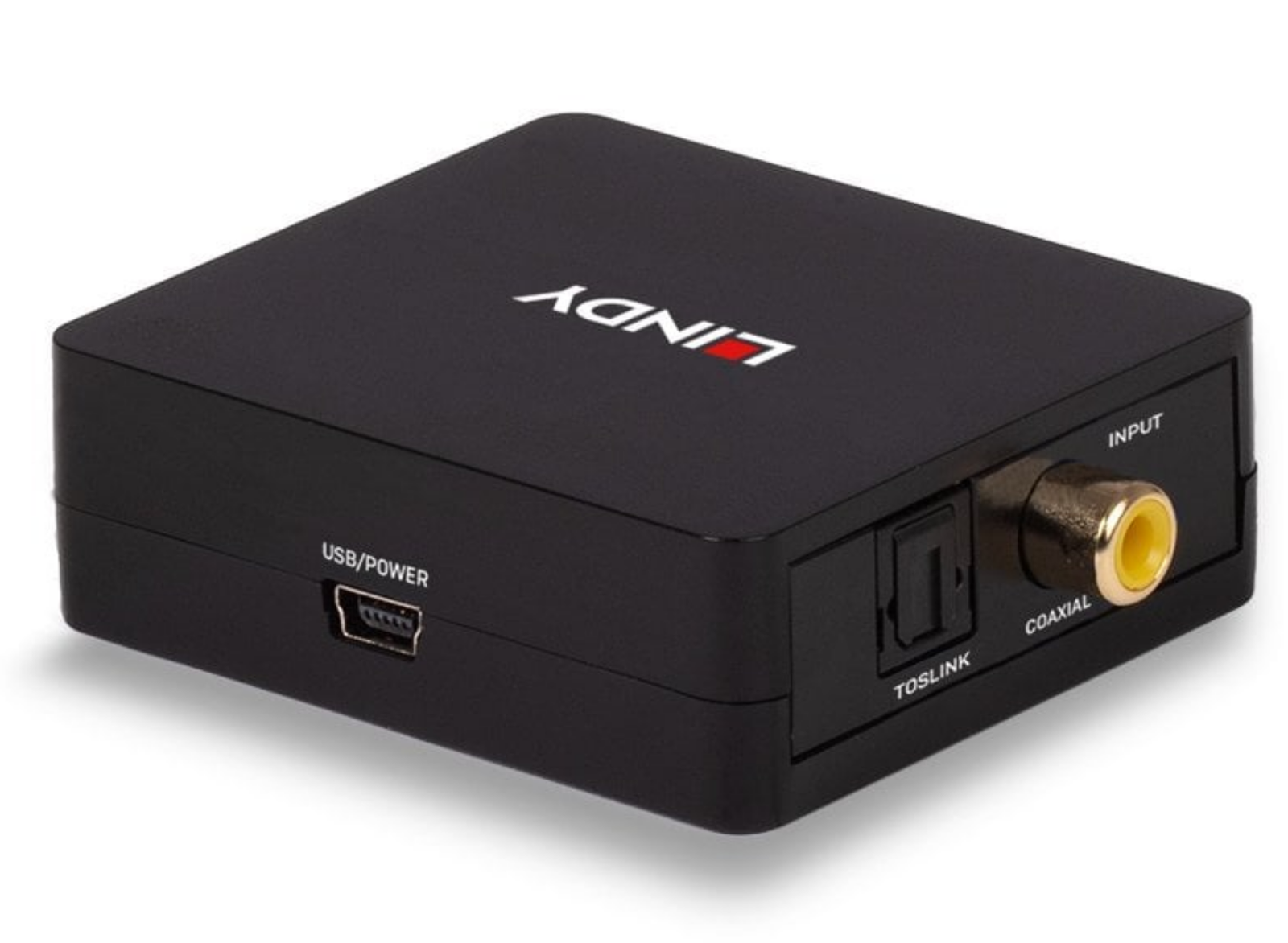 Lindy 2-way Digital SPDIF (Coaxial Toslink) Audio Converter | 70457 Adapter / Converter Lindy