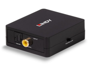 Lindy 2-way Digital SPDIF (Coaxial Toslink) Audio Converter | 70457 Adapter / Converter Lindy