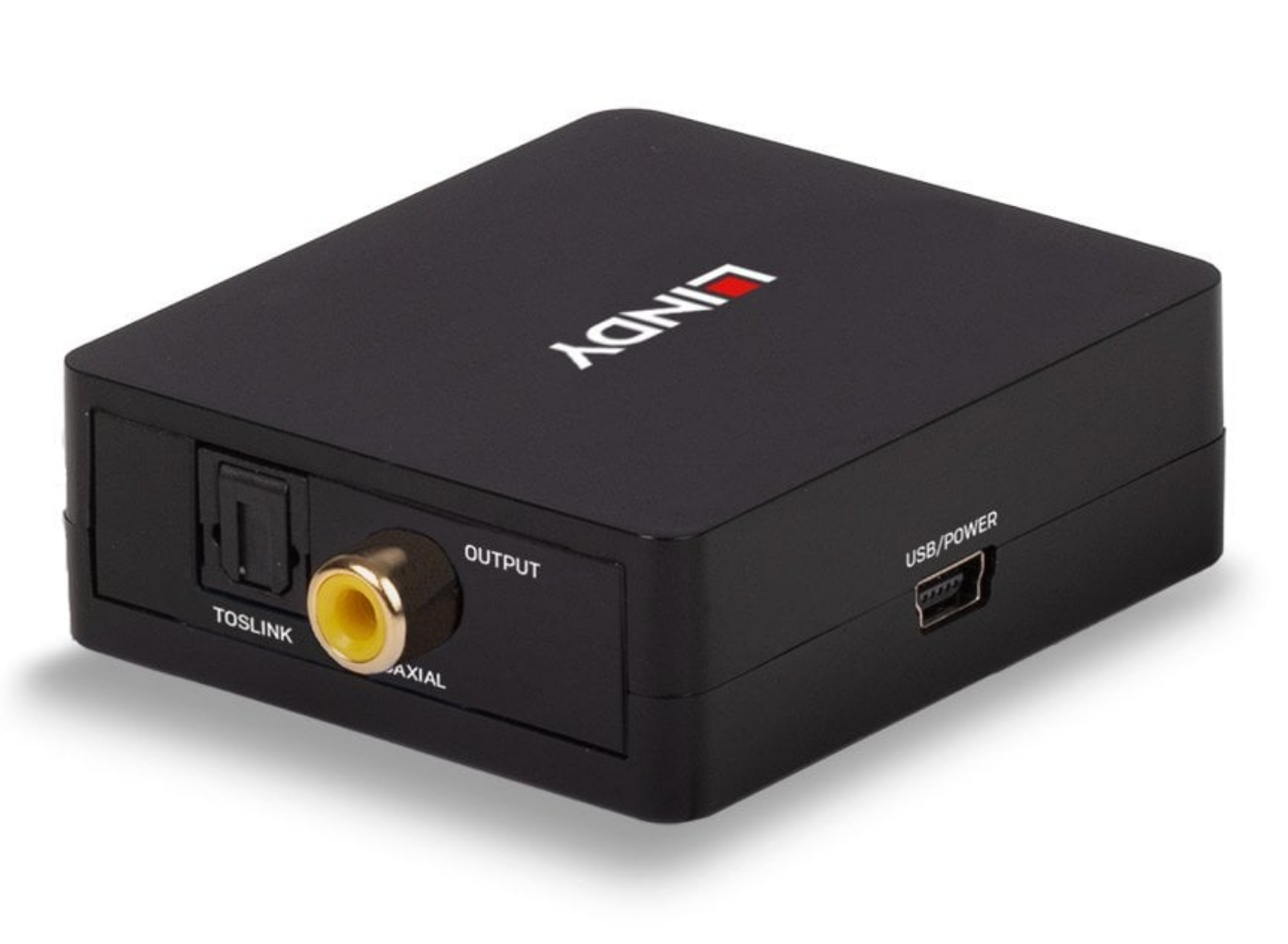 Lindy 2-way Digital SPDIF (Coaxial Toslink) Audio Converter | 70457 Adapter / Converter Lindy