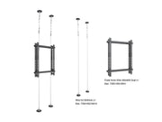 Multibrackets M Pro Series Wire 3000 Back to Back - (32" - 65") Mounting Accessory Multibrackets
