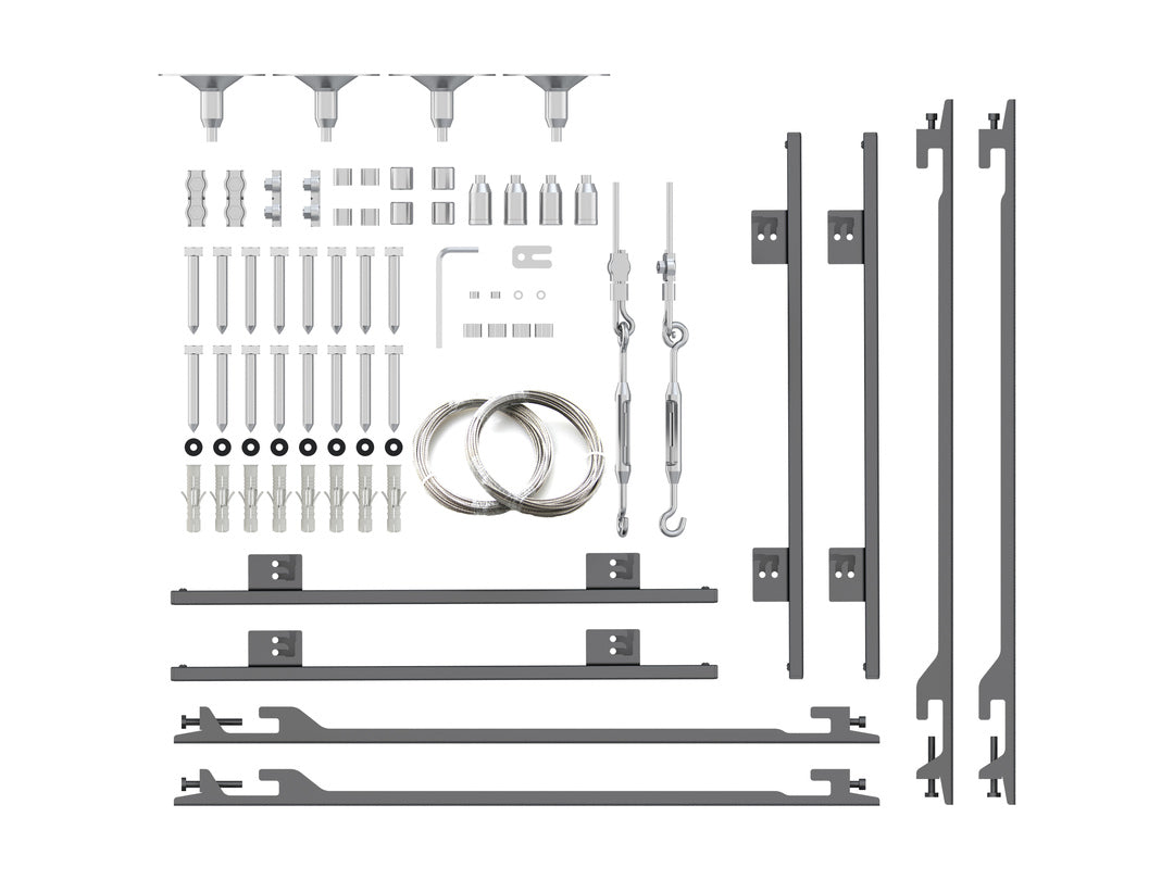 Multibrackets M Pro Series Wire 3000 Back to Back - (32" - 65") Mounting Accessory Multibrackets