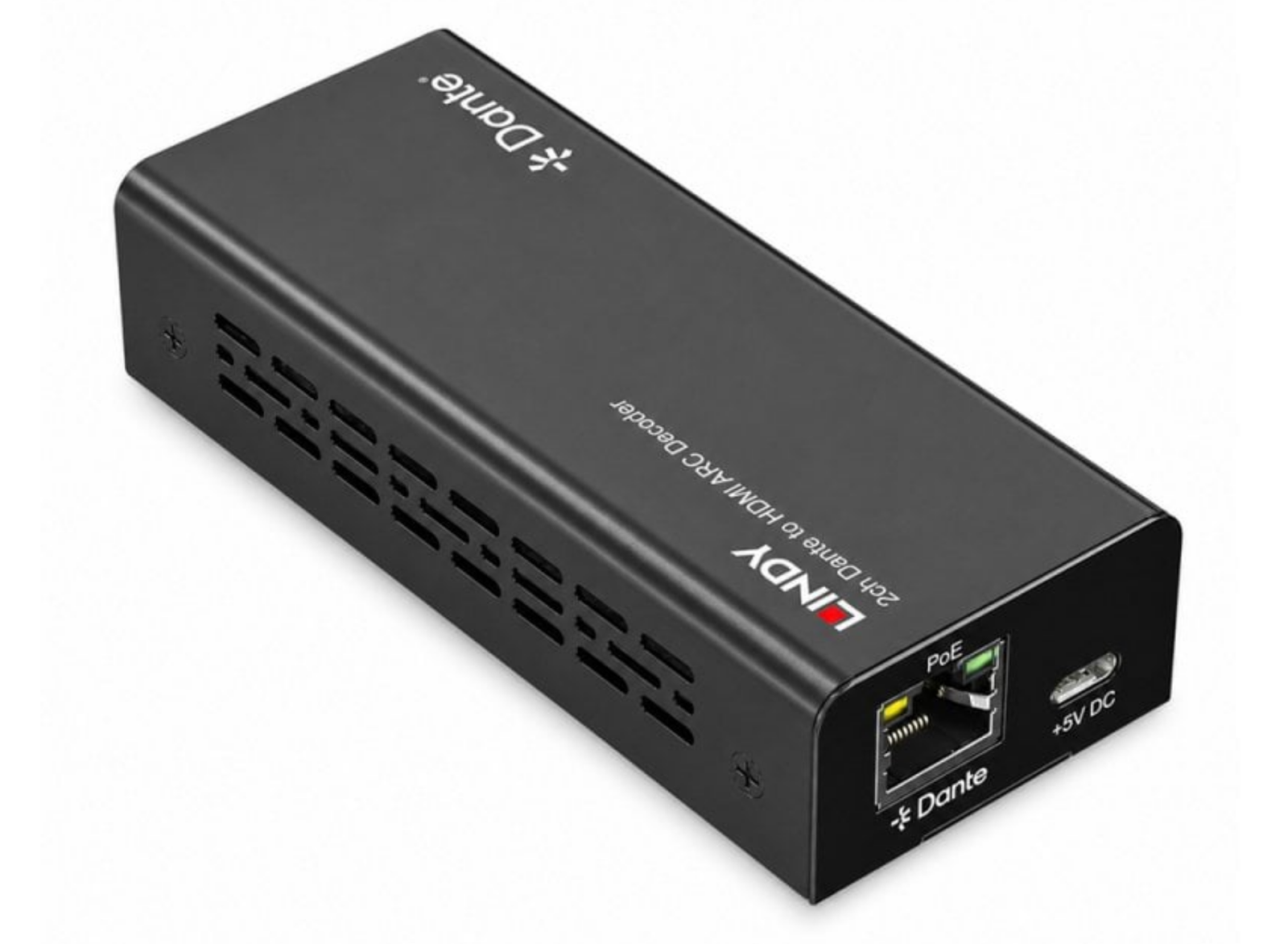 Lindy 2ch Dante® to HDMI® ARC Decoder | 70621 Video Decoder Lindy