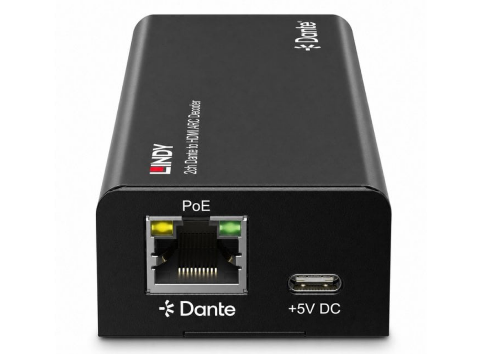 Lindy 2ch Dante® to HDMI® ARC Decoder | 70621 Video Decoder Lindy