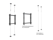 Multibrackets M Pro Series Wire 6000 Back to Back - (32" - 65") Mounting Accessory Multibrackets