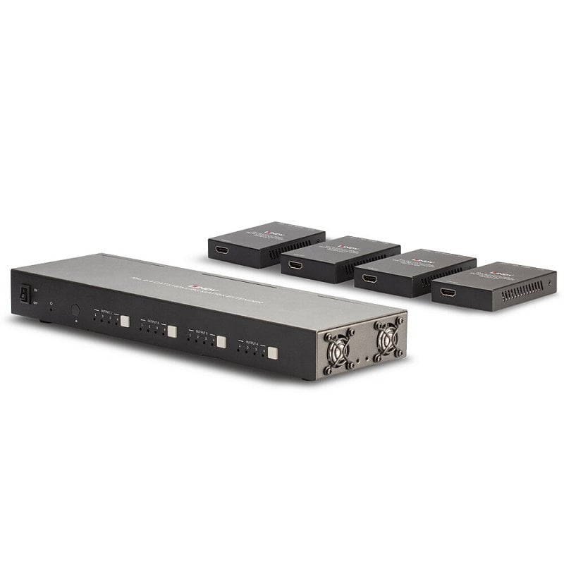 Lindy 70m Cat.6 4x4 HDMI 4K60 Matrix Extender | 38328 AV Extender Lindy