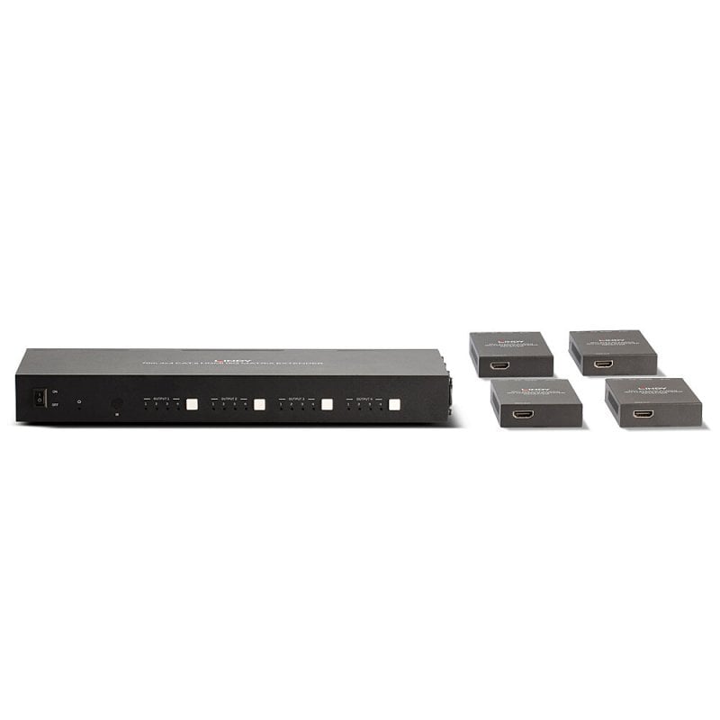Lindy 70m Cat.6 4x4 HDMI 4K60 Matrix Extender | 38328 AV Extender Lindy