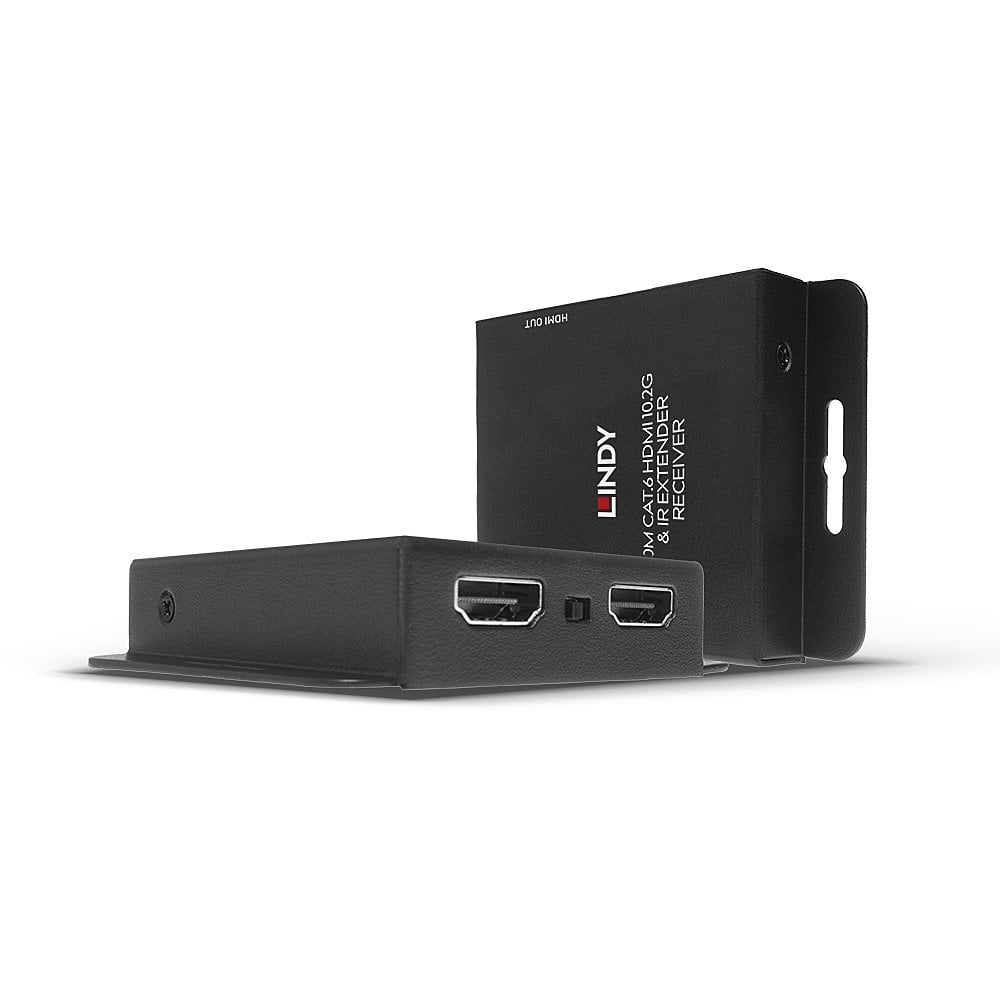 Lindy 70m Cat.6 HDMI 4K30 & IR Extender with PoC & Loop Out | 38208 AV Extender Lindy