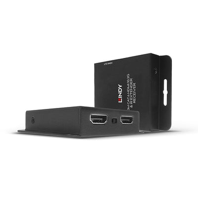 Lindy 70m Cat.6 HDMI 4K30 & IR Extender with PoC & Loop Out | 38208 AV Extender Lindy