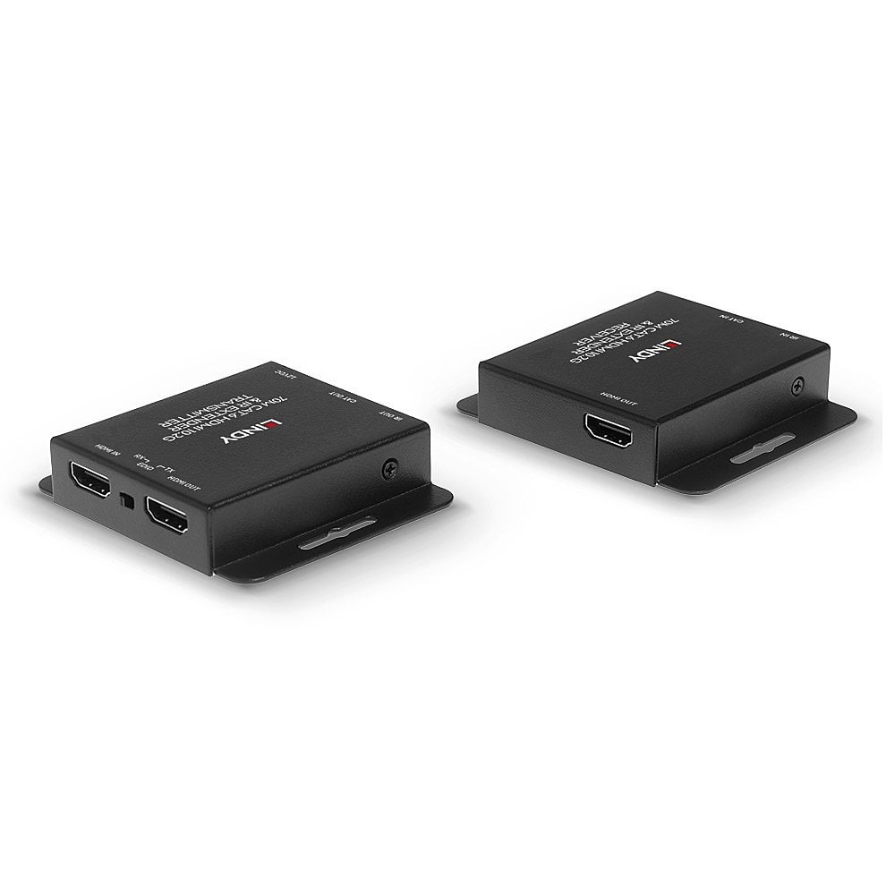 Lindy 70m Cat.6 HDMI 4K30 & IR Extender with PoC & Loop Out | 38208 AV Extender Lindy
