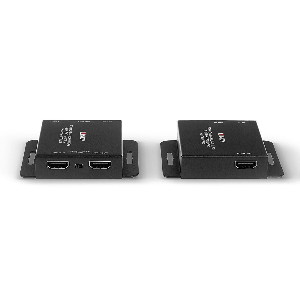 Lindy 70m Cat.6 HDMI 4K30 & IR Extender with PoC & Loop Out | 38208 AV Extender Lindy