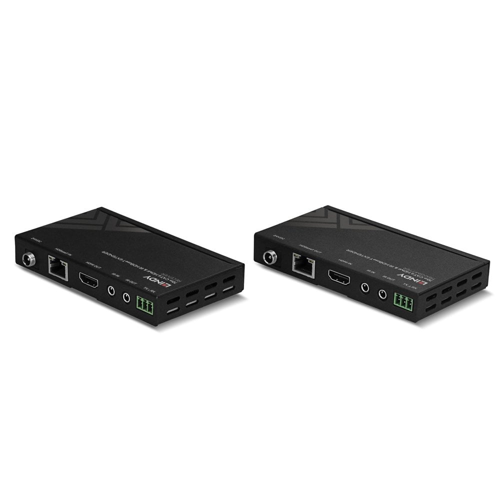 Lindy 70m Cat.6 HDMI 4K30 IR & RS-232 HDBaseT Extender with PoC | 38139 AV Extender Lindy