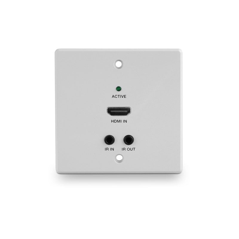 Lindy 70m Cat.6 HDMI 4K60, IR & RS-232 HDBaseT UK Wall Plate Extender, Transmitter | 38347 AV Extender Lindy