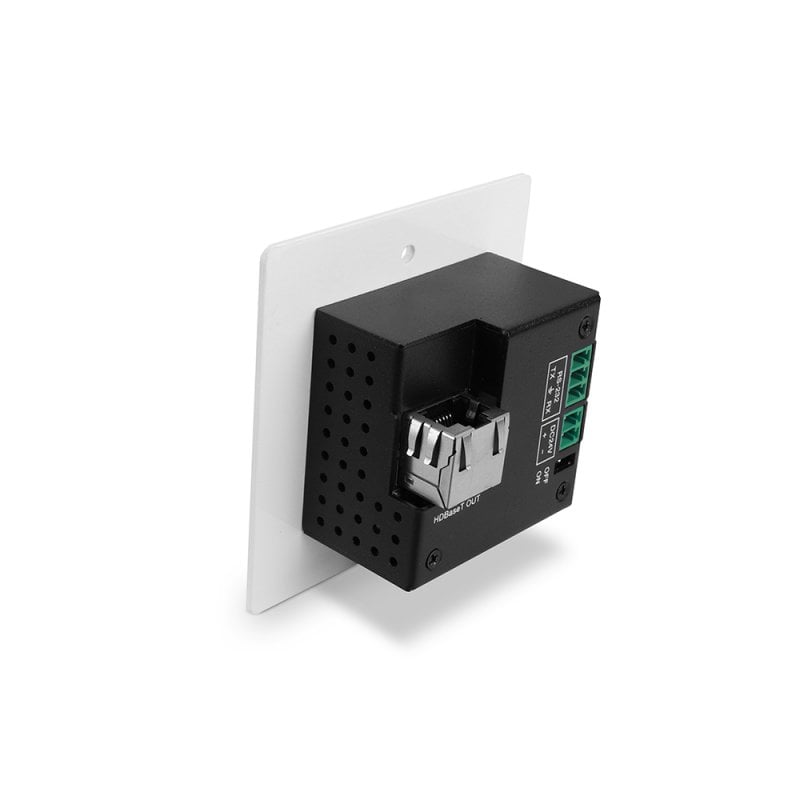 Lindy 70m Cat.6 HDMI 4K60, IR & RS-232 HDBaseT UK Wall Plate Extender, Transmitter | 38347 AV Extender Lindy