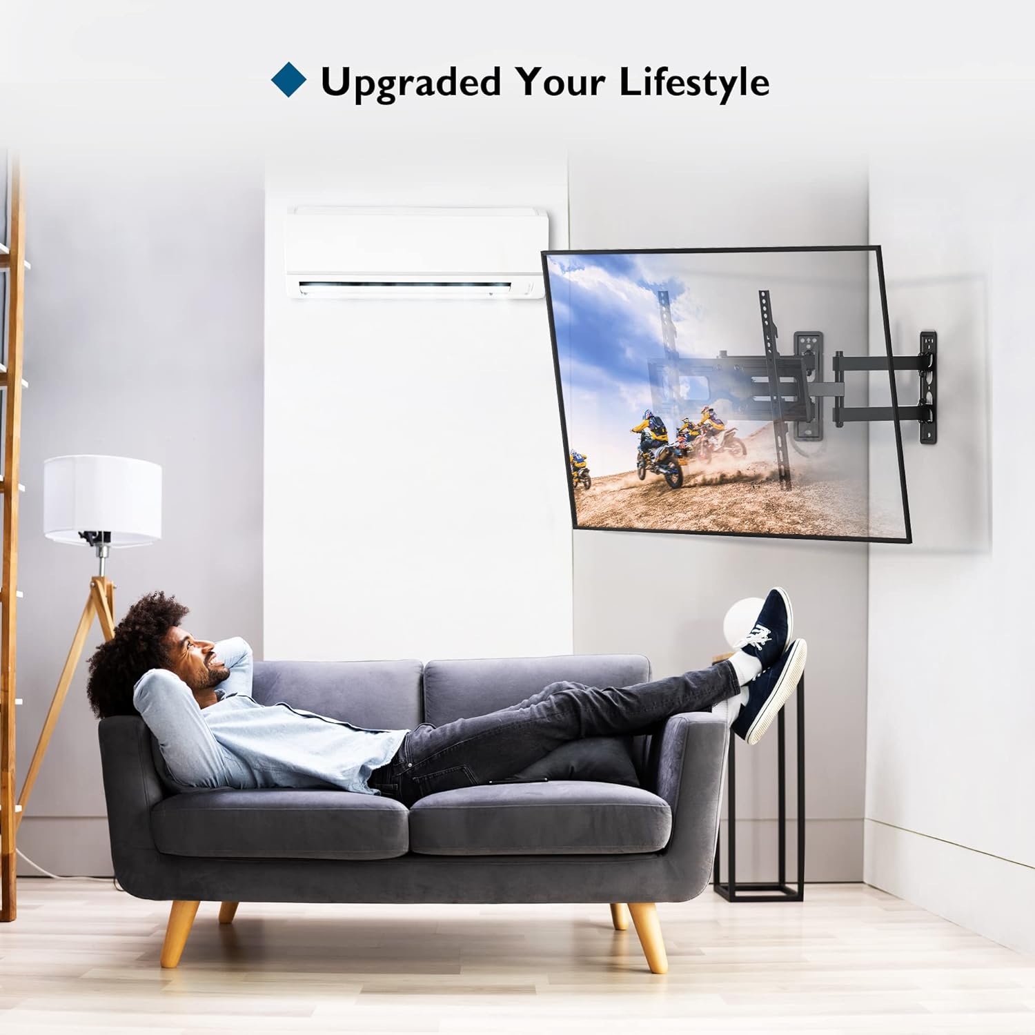 Moove 26"-50" Corner TV Wall Mount Bracket | SMBR2650WB Wall Mount Bracket Moove AVMounts
