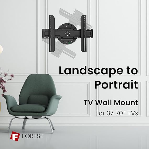 Moove 37" - 70" 360° Rotating Bracket For TV Wall Mount Wall Mount Bracket DigitalSignage