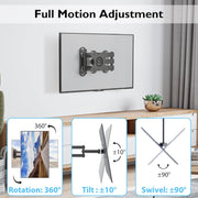 Moove 13" - 30" Full Motion Articulating TV Wall Mount Bracket Wall Mount Bracket Moove AVMounts