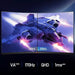 Koorui 32" Curved Gaming Monitor 2KQHD (2560x1440) 170hz Refresh Rate 1ms Response Time (Open Boxed) Desktop Monitor Koorui