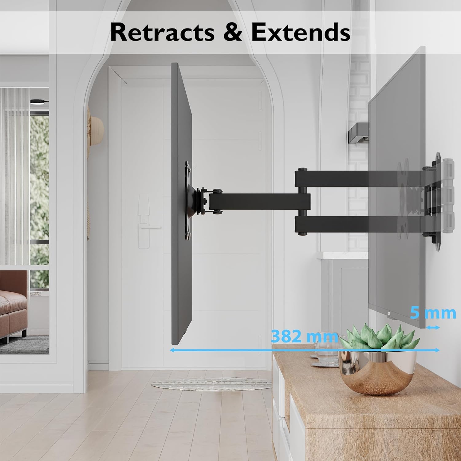 Moove 13" - 30" Full Motion Articulating TV Wall Mount Bracket Wall Mount Bracket Moove AVMounts