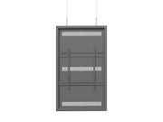 Multibrackets M Pro Series Enclosure 55" High Brightness Wire Medium Black Signage Display Enclosures Multibrackets
