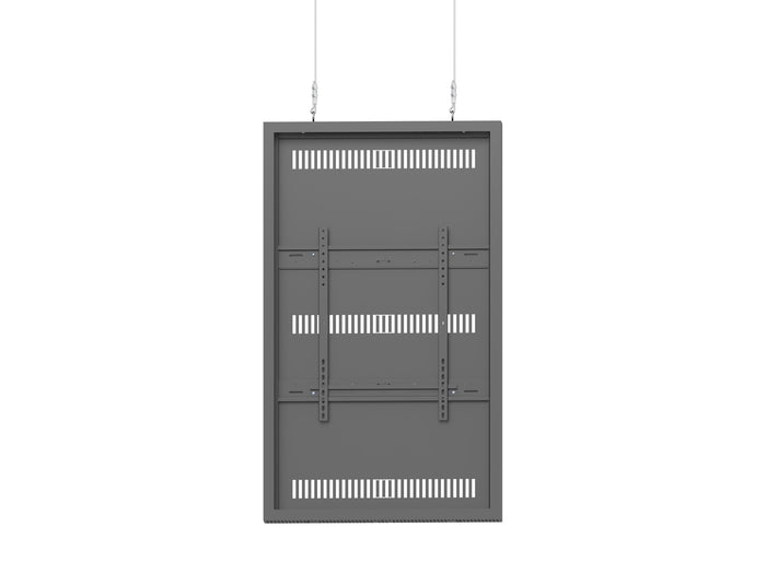 Multibrackets M Pro Series Enclosure 55" High Brightness Wire Medium Black Signage Display Enclosures Multibrackets