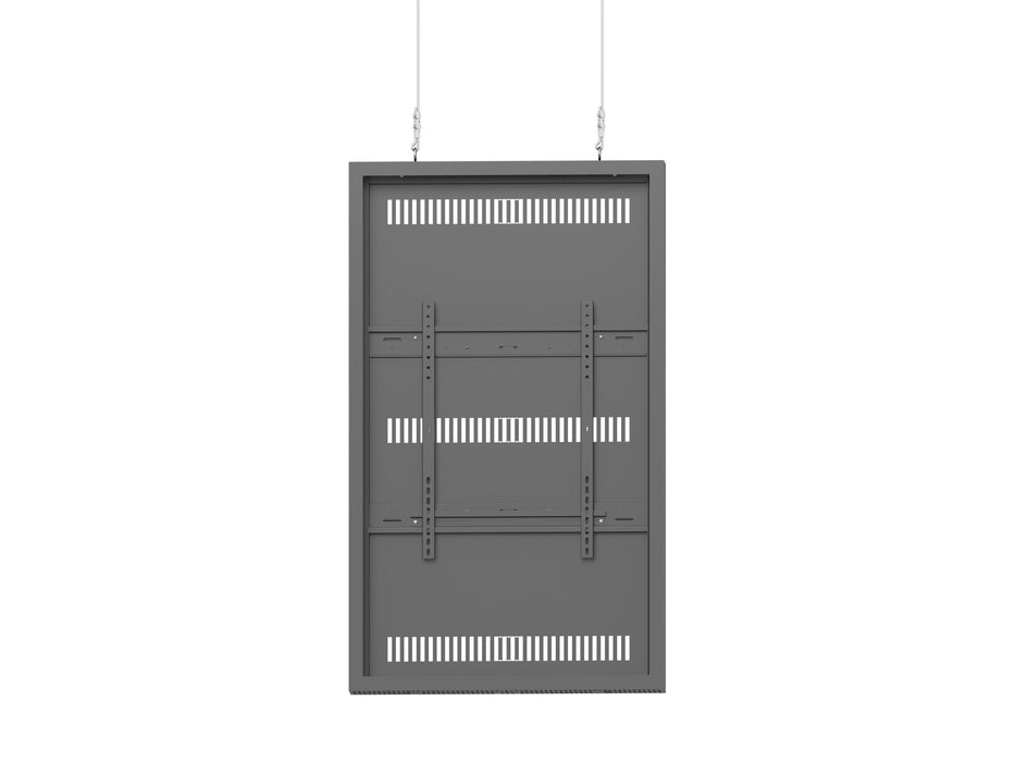 Multibrackets M Pro Series Enclosure 55" High Brightness Wire Medium Black Signage Display Enclosures Multibrackets