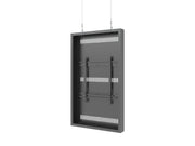 Multibrackets M Pro Series Enclosure 55" High Brightness Wire Medium Black Signage Display Enclosures Multibrackets