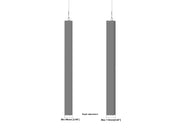 Multibrackets M Pro Series Enclosure 55" High Brightness Wire Medium Black Signage Display Enclosures Multibrackets