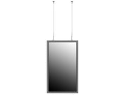 Multibrackets M Pro Series Enclosure 55" High Brightness Wire Medium Black Signage Display Enclosures Multibrackets