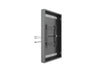 Multibrackets M Pro Series Enclosure 55" High Brightness Column Medium Black