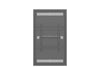 Multibrackets M Pro Series Enclosure 55" High Brightness Column Medium Black Signage Display Enclosures Multibrackets