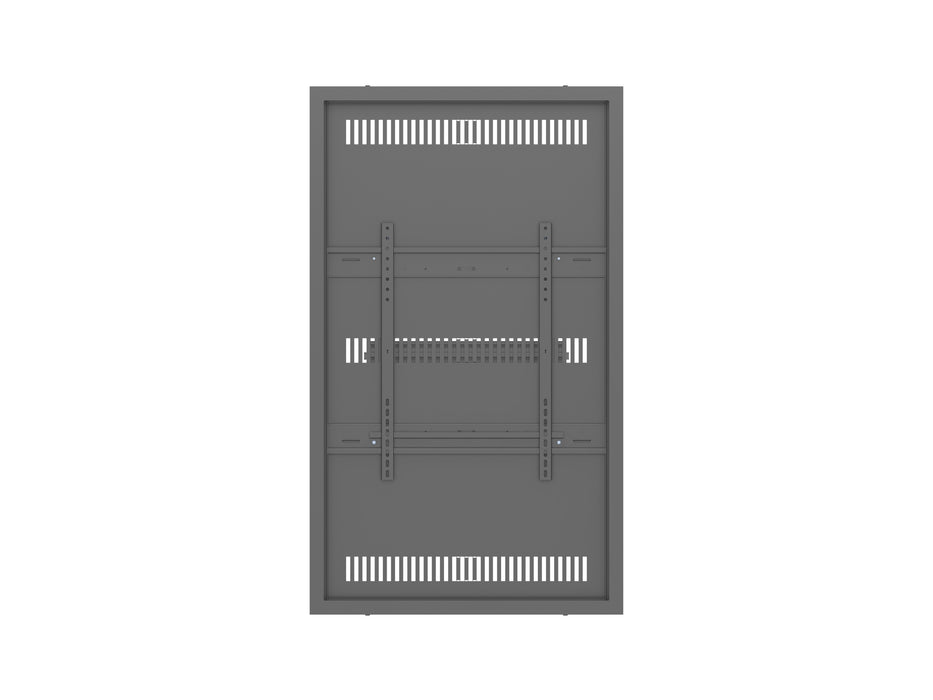 Multibrackets M Pro Series Enclosure 55" High Brightness Column Medium Black Signage Display Enclosures Multibrackets