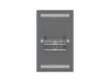 Multibrackets M Pro Series Enclosure 55" High Brightness Column Medium Black Signage Display Enclosures Multibrackets