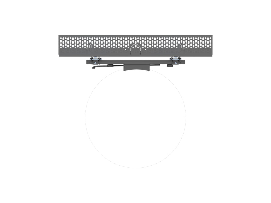 Multibrackets M Pro Series Enclosure 55" High Brightness Column Medium Black Signage Display Enclosures Multibrackets