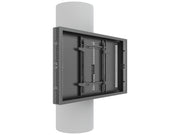 Multibrackets M Pro Series Enclosure 55" High Brightness Column Medium Black Signage Display Enclosures Multibrackets
