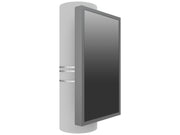 Multibrackets M Pro Series Enclosure 55" High Brightness Column Medium Black Signage Display Enclosures Multibrackets