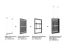 Multibrackets M Pro Series Enclosure 55" High Brightness Column Medium Black Signage Display Enclosures Multibrackets