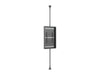 Multibrackets M Pro Series Enclosure 55" High Brightness Floor to Ceiling Medium Black Signage Display Enclosures Multibrackets