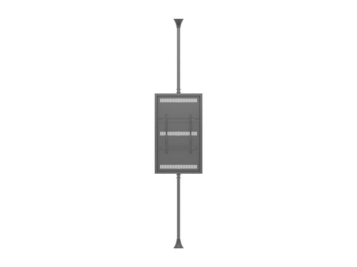 Multibrackets M Pro Series Enclosure 55" High Brightness Floor to Ceiling Medium Black Signage Display Enclosures Multibrackets