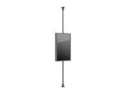 Multibrackets M Pro Series Enclosure 55" High Brightness Floor to Ceiling Medium Black Signage Display Enclosures Multibrackets