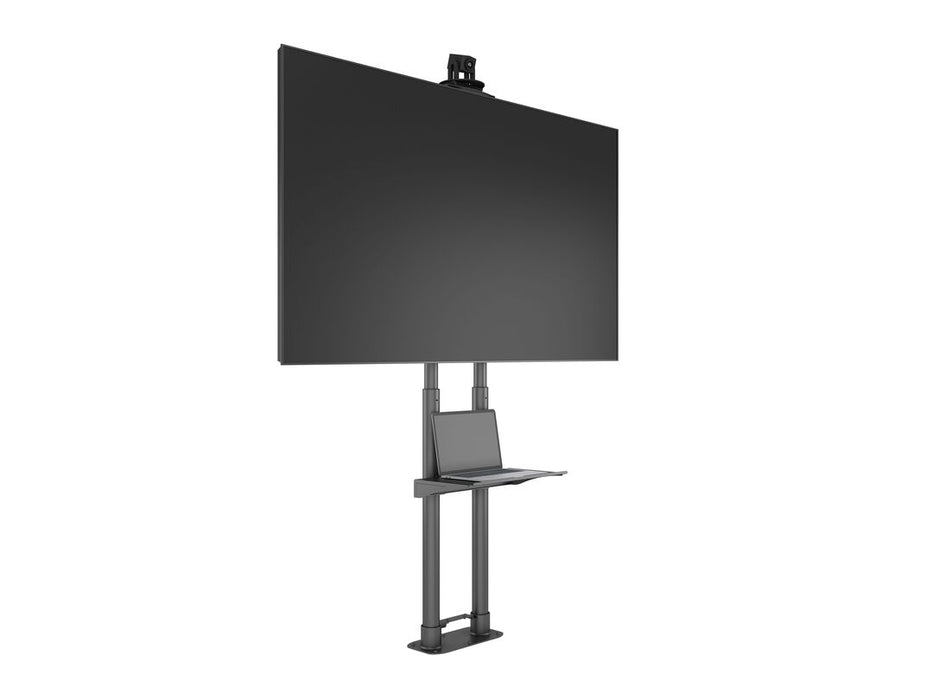 Multibrackets M Public Floormount Basic 180 Incl Shelf & Cameraholder | For 55" - 80" Screens