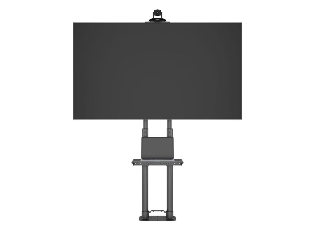Multibrackets M Public Floormount Basic 180 Incl Shelf & Cameraholder | For 55" - 80" Screens Floor Stand Multibrackets