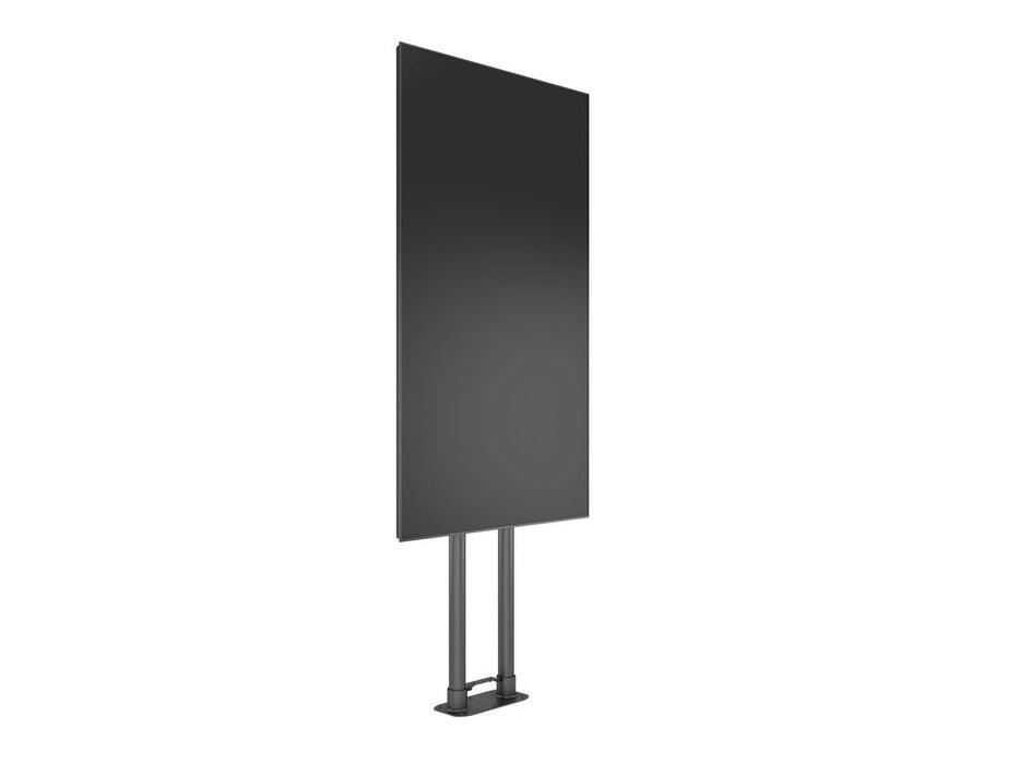 Multibrackets M Public Floormount Basic 180 Incl Shelf & Cameraholder | For 55" - 80" Screens