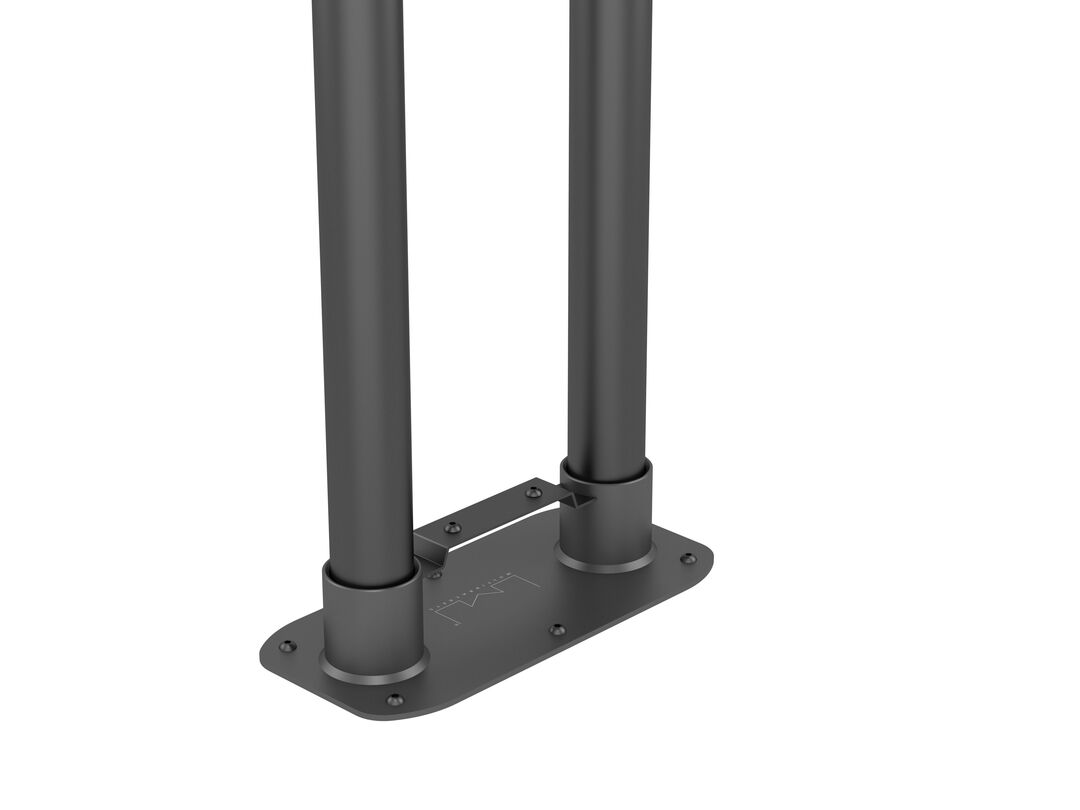 Multibrackets M Public Floormount Basic 180 Incl Shelf & Cameraholder | For 55" - 80" Screens Floor Stand Multibrackets