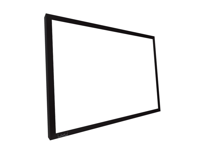 Multibrackets Framed Projection Screen Deluxe 77" 16:9 Matte White – Black Velvet Frame | 7350022731936 Framed Projection Screen Multibrackets