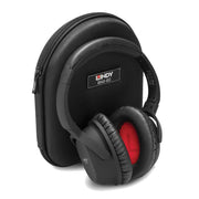 Lindy BNX-60 Wireless Active Noise Cancelling Headphones - Matt Black Headset Lindy