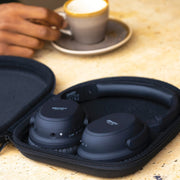 Lindy BNX-60 Wireless Active Noise Cancelling Headphones - Matt Black Headset Lindy