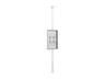 Multibrackets M Pro Series Enclosure 43" Floor to Ceiling Medium White