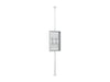 Multibrackets M Pro Series Enclosure 43" Floor to Ceiling Medium White Signage Display Enclosures Multibrackets